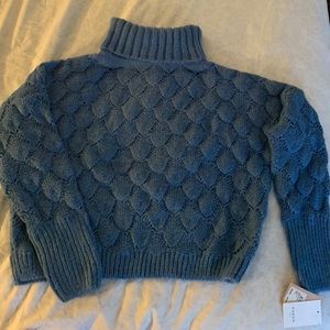 Blue Bubble Sweater
